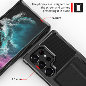 Xu hướng mới chủ thẻ chống sốc điện thoại trường hợp đối với <span class=keywords><strong>sasmung</strong></span> S24 siêu PC bìa với khe cắm thẻ cho Samsung S24 cộng với trường hợp - Product Image 6