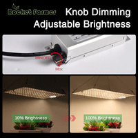 Haute Umol intérieur hydroponique croissance des plantes lampe Dimmable conseil intelligent 85w serre spectre complet Led élèvent des lumières élèvent des Kits de lumière