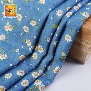 कपड़ों के लिए <span class=keywords><strong>100</strong></span>% कपास डेनिम प्रिंट कपड़े - Product Image 2