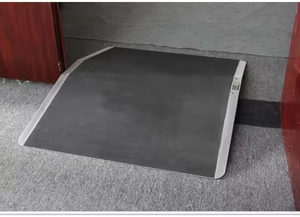 <b>Portable</b> Wheelchair 300kg Capacity Ramp Non-Skid Aluminum Ramps for Wheelchairs for Home <b>Steps</b> Handicap Ramp for Doorway - Product Image 4