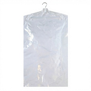 Sacchetto Trasparente Appendibile per Vestiti, Copertura Protettiva in Plastica Antipolvere, Borsa per Imballaggio Lavanderia per Abiti e Vestiti - Product Image 4