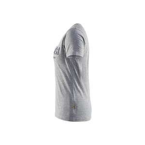 BLAKLADER - 343110439000S T-shirt femme 3D Grey melange - EAN 7330509770931 WORK T-SHIRTS ET POLO - Product Image 5