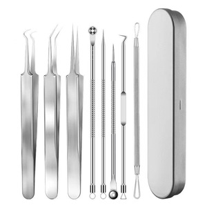 Stainless Steel Acne Needle Set Blackhead Remover Facial Tools For Home Use General Population Beauty Tool - Product Image 5