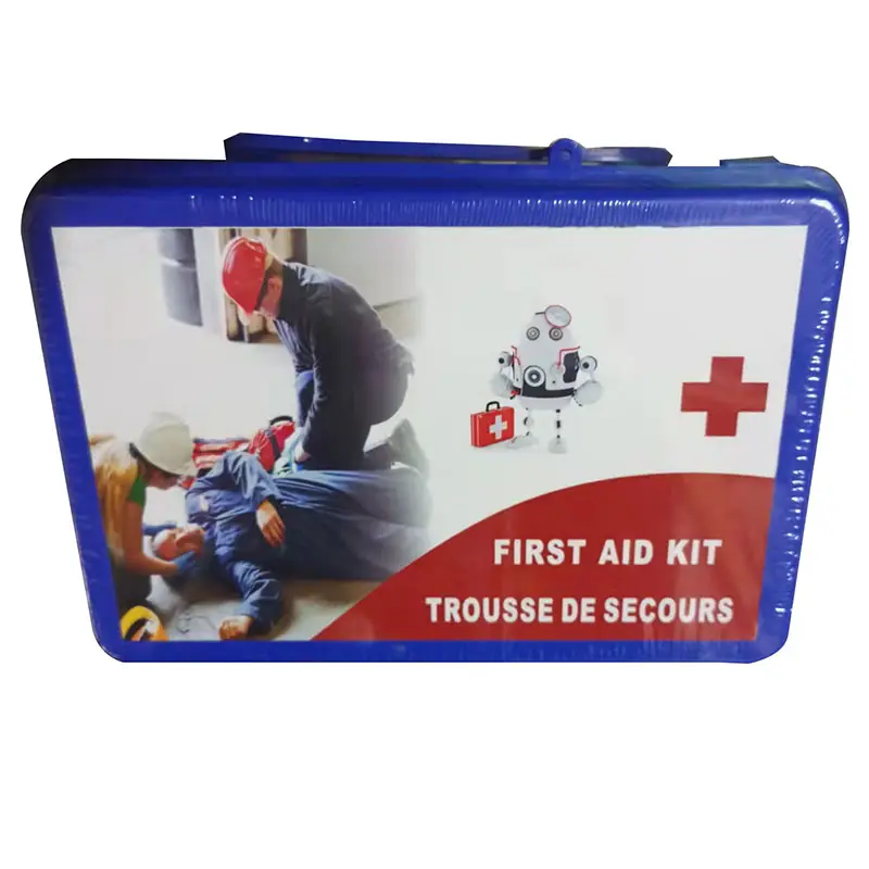 Wall-mounted PP plastic first aid kit box office first aid kit