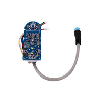 Tableau de bord universel M365 avec panneau de commutation en plastique pour pièces de trottinette électrique M365