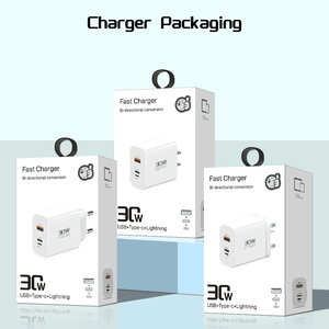 Cargador de Teléfono Móvil PD30W, Material Ignífugo PC+ABS, Carga Rápida PD, QC3.0, Carga Inversa USB PD para iPhone y Android - Product Image 6