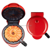 Machine à faire des mini-gâteaux Aifa, revêtement antiadhésif, machine à petit-déjeuner électrique, machine à pain ronde automatique pour la maison