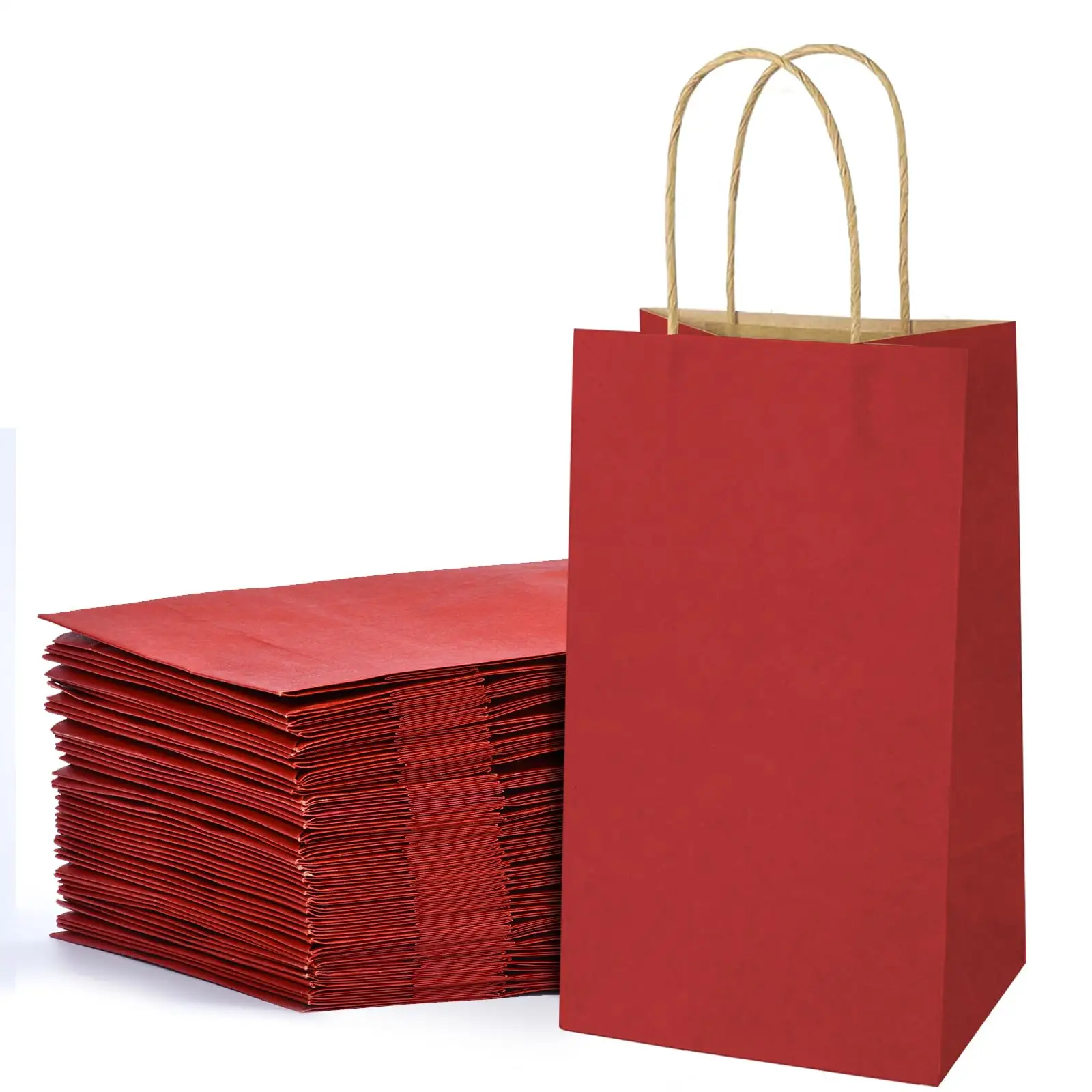 Toptan lüks hediyeler alışveriş kendi logosu ile kuşe kağıt çanta özel baskılı Kraft çanta