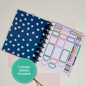 2024 Milieuvriendelijke Dag Op Maat Bedrukte Metalen Schijfgebonden <span class=keywords><strong>Binding</strong></span> Happy Planner Spiraalvormige Notebookhoes - Product Image 3