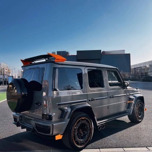 Pour Mercedes Classe <span class=keywords><strong>G</strong></span> W464 G500 G63 <span class=keywords><strong>Brabus</strong></span> - Aileron arrière en carbone sec G900 Rocket, diffuseur arrière, pièces de tuning extérieures - Product Image 6