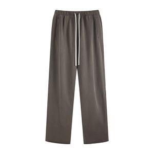Venta caliente fitness jogging gimnasio apilados pantalones de chándal ligero en blanco hombres unisex pantalones de chándal personalizados joggers pantalones de chándal Pantalones deportivos - Product Image 1