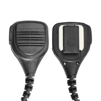 Microphone de haut-parleur à distance PMMN4013A avec protection anti-vent et prise jack 3,5 mm pour radio bidirectionnelle Motorola CP200d R2 BPR40