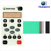 Panel Keypad Sakelar Membran Cetak Jarak Jauh Digital