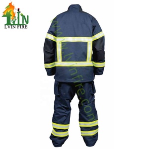 Combinaison de pompier EN469, uniforme de pompier structurel certifié ISO, équipement de protection NOMEXIIIA, vente directe d'usine, tunique de pompier OEM, vêtements - Product Image 2