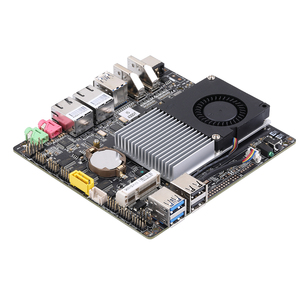 เมนบอร์ดอุตสาหกรรม Qotom MB2U246-0500 Haswell Broadwell Nano ITX พร้อมพอร์ต LAN คู่ 4 COM 6 USB รองรับจอภาพคู่ 12V - Product Image 2