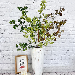 Usine de fleurs artificielles Meiyu Craft, plantes vertes artificielles en plastique, fleurs artificielles de style nordique, décoration de la maison, accessoires de mariage, salon - Product Image 4