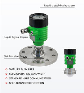 80GHz高精度レーダーレベルゲージ | 0-120m Range Mobile APPデバッグ | 防爆IP66貯水池用 - Product Image 3