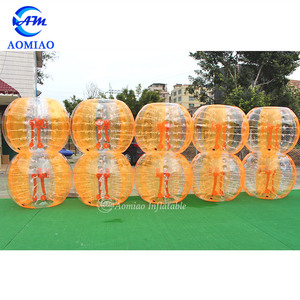 Diversión interactiva PVC Body Zorb Bumper Ball Traje Inflable Bubble Football Soccer Ball para eventos deportivos - Product Image 4
