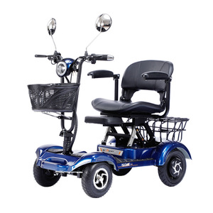 Tricycle électrique pliant scooter pour personnes âgées handicapés ménage petite voiture légère à batterie au lithium à trois roues - Product Image 4