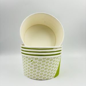 Tazón de Papel para Alimentos con Tapa y Logotipo Impreso Personalizado, Precio al por Mayor - Product Image 4