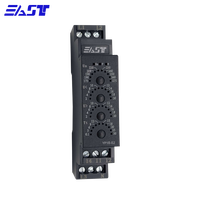 Relay Waktu Multifungsi DIN Rail Tiga Fasa AC/DC 24-240V dengan Modul Timer Tunda untuk Kegunaan Umum OEM ODM YP18
