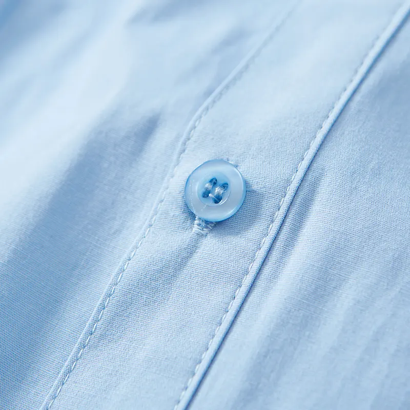 Uniforme de escuela primaria camisa blanca de manga corta para niña primavera y otoño estilo escolar camisa de encaje blanco de algodón puro