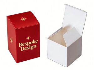Custom Cardboard Self Erecting Cosmetic <b>Packing</b> <b>Box</b> with Baffle Custom Logo Printed UV Embossed Folding Gift <b>Box</b> OEM - Product Image 4