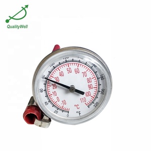 35mm tamanho <span class=keywords><strong>dial</strong></span> bolso termômetro bimetálico com manga de cor - Product Image 2