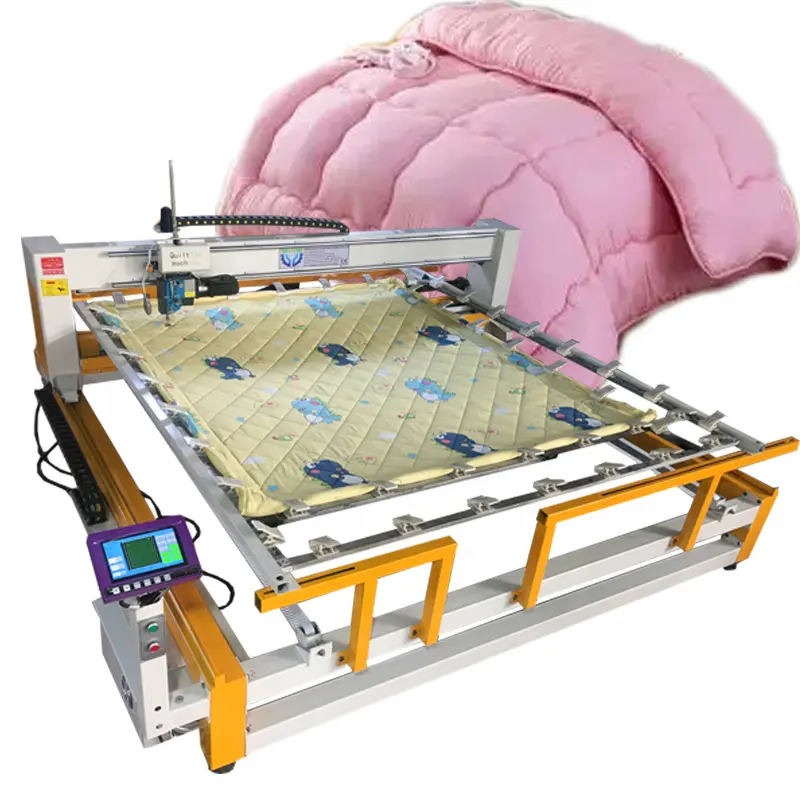 Automation Single Needle Computerized Quilting Quilt Making Sewing Machine Machines