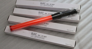 54Cm Phản Quang Điều Khiển Giao Thông Nhấp Nháy Thanh Màu Đỏ <span class=keywords><strong>LED</strong></span> Wand Cảnh Báo Baton Tín Hiệu Giao Thông Điều Khiển - Product Image 3