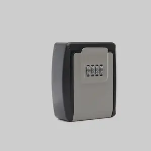 G12 재고 스마트 전자 디지털 금속 금고 마스터 키 보관함 사물함 벽 장착 가능 안전 키박스