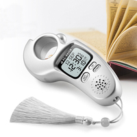 Compteur de Tasbih et Tasbeeh numérique LCD en plastique multicolore durable à prix d'usine, idéal pour les musulmans
