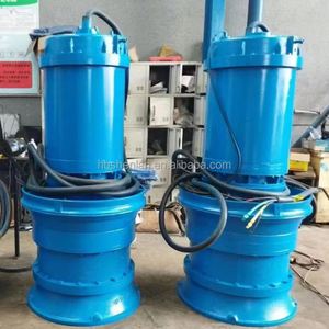 ปั๊มน้ำแบบไหลตามแนวแกนแรงดันสูงสำหรับควบคุมน้ำท่วม ปั๊มแบบจุ่มใต้น้ำชนิดท่อลอยน้ำสำหรับการระบายน้ำในแม่น้ำ ใช้สำหรับควบคุมน้ำท่วม - Product Image 5