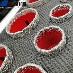 SHDIATOOL 20/25/30/35/40/50/60/68mm Diamond <strong>Tile</strong> Hole Saw Kit Diamond Core <strong>Drill</strong> <strong>Bit</strong> <strong>Set</strong> Marble Porcelain Granite Drilling <strong>Bit</strong> - Product Image 2