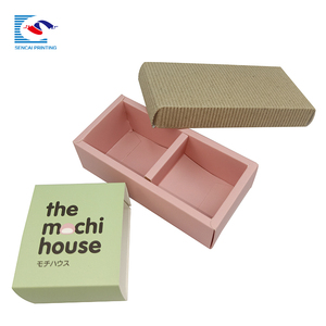 SENCAI ใหม่ออกแบบโลโก้ที่กำหนดเองน่ารักรีไซเคิล <span class=keywords><strong>mochi</strong></span> บรรจุภัณฑ์กระดาษกล่องแบ่ง - Product Image 5