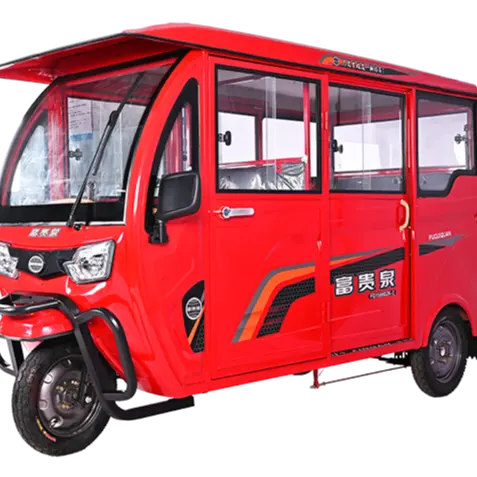 FGQ – cabine fermée rentable, super puissant bajaj 3 roues, tricycle électrique 3 roues, véhicule