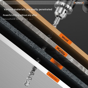 Juego de Herramientas Combinadas KOMAX para el Hogar, Herramientas Especiales de Mantenimiento para Electricistas y Carpinteros - Product Image 2