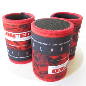Enfriador de Bebidas Personalizado de Neopreno Real de 6 mm de Grosor, Impresión Digital a Todo Color, Base de Goma Antideslizante - Product Image 1