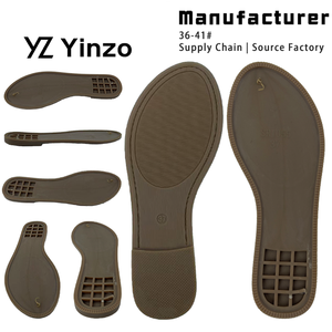 Semelles extérieures en TPR de haute qualité - Antidérapantes et à talon bas pour la fabrication de sandales pour femmes en matériau TPR - Product Image 2