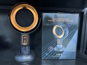 Mini <span class=keywords><strong>campana</strong></span> <span class=keywords><strong>extractora</strong></span> portátil, Motor de cobre grande, Extractor de cocina silencioso <span class=keywords><strong>para</strong></span> el hogar, <span class=keywords><strong>campana</strong></span> de escritorio de 2 velocidades, Control de Sensor inteligente <span class=keywords><strong>para</strong></span> el hogar - Product Image 6