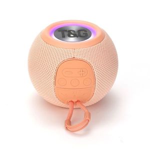 Altavoz Bluetooth portátil T&G con luz LED y correa de transporte para uso en exteriores - Product Image 1