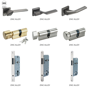 Cao chống trộm Euro tiêu chuẩn Bốn Vòng bu lông an ninh cửa Mortise Khóa cơ thể với chìa khóa chéo - Product Image 5