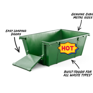 Di động Heavy Duty công nghiệp bỏ qua chất thải Thùng loader - Product Image 5