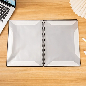 Wholesale A4 Coil‑Bound <b>Music</b> Sheet Holder Transparent Plastic Pocket <b>Music</b> Score Storage Folder For <b>Music</b> School Student - Product Image 6