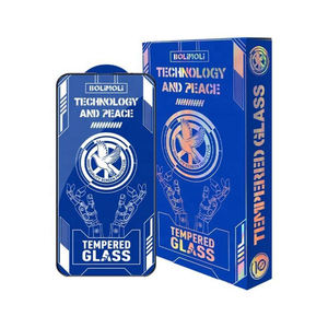 ฟิล์มกระจกนิรภัยเทมเปอร์0.33มม. <span class=keywords><strong>250</strong></span>เต็มจอสำหรับ <span class=keywords><strong>iPhone</strong></span> 12 13 14 15 16 17เทคโนโลยี alkg Peace - Product Image 1