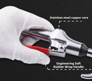 ปืนเป่าลมแรงดันสูงสำหรับทำความสะอาดฝุ่น ปืนเป่าลมโลหะ ปืนลมแบบมีหัวต่อเร็ว - Product Image 6