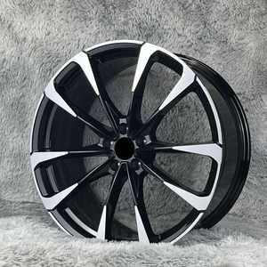 Jante de sport monobloc de roue forgée en alliage d'aluminium noir face à la machine adaptée aux jantes de voiture <span class=keywords><strong>Volvo</strong></span> Lexus <span class=keywords><strong>RX</strong></span> ES LS LX NX UX LM LC GS - Product Image 5