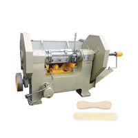Agitateur de café en bois jetable faisant la machine machine de cuillère en bois pour le bâton de crème glacée