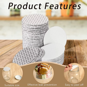 Chất lượng tốt Foil nhiệt cảm ứng con dấu lót cho pet HDPE PP PVC chai thủy tinh - Product Image 4