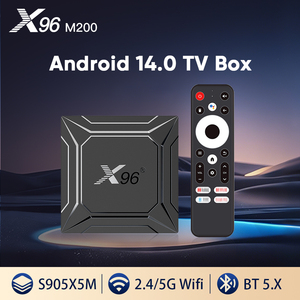 กล่องรับสัญญาณทีวีแอนดรอยด์ Em Android รุ่น 14.0 ชิปประมวลผล Amlogic S905X5M แรม 2GB ความจุ 16GB รองรับ WiFi 2.4G 5G แบบคู่ บลูทูธ 5.0 USB 2.0 - Product Image 3